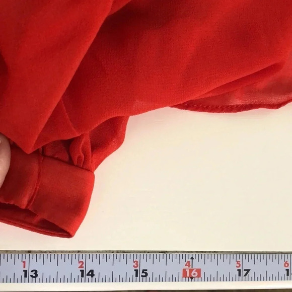 QURIO BY AGGIE Red Cutout Maxi Dress - Picture 7 of 7